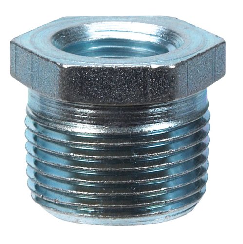 Billco Corporation 3/8 in. MPT X 1/8 in. D MPT Galvanized Hex Bushing