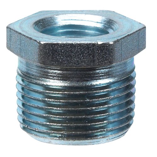 Billco Corporation 3/8 in. MPT X 1/4 in. D MPT Galvanized Hex Bushing
