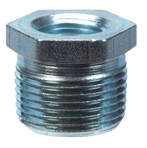 Billco Corporation 1/2 in. MPT X 1/4 in. D MPT Galvanized Hex Bushing