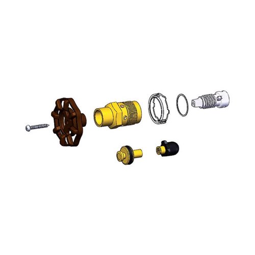 Woodford Model 25 1/2 in. MIP in. Hose Anti-Siphon Brass Repair Kit