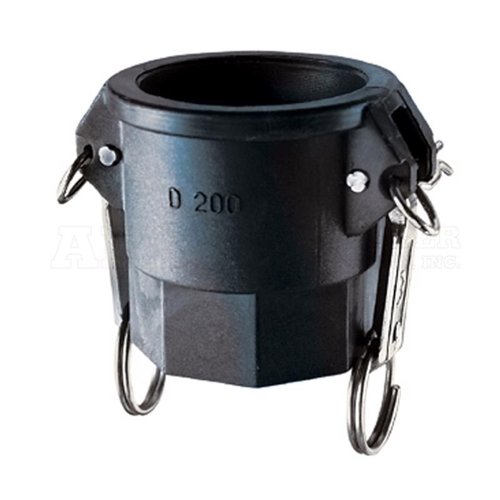 Abbott Rubber Polypropylene 2 in. D X 2 in. D Female Coupler 1 pk