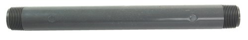 B&K Schedule 80 1/2 in. MIP X 1/2 in. D MIP PVC 7 in. Nipple 1 pk