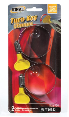 Ideal Tridon 1-3/4 in. 2-3/4 in. 36 Hose Clamp Stainless Steel Turn Key