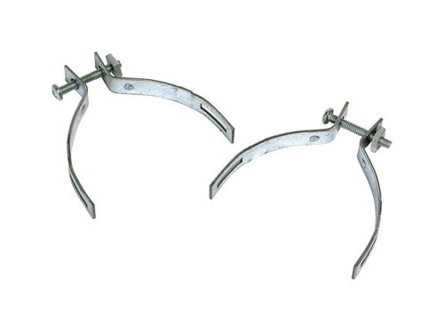 Dial 2-1/2 in. H Black Steel Hose Clamp