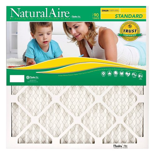 NaturalAire 24 in. W X 36 in. H X 1 in. D Synthetic 8 MERV Pleated Air Filter 1 pk