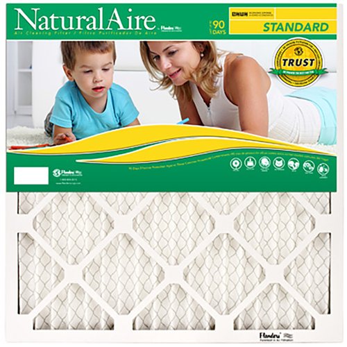 NaturalAire 16 in. W X 36 in. H X 1 in. D Synthetic 8 MERV Pleated Air Filter 1 pk