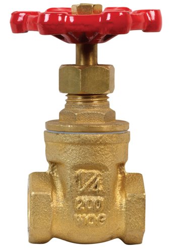 B&K ProLine 1/4 in. FIP Brass Gate Valve
