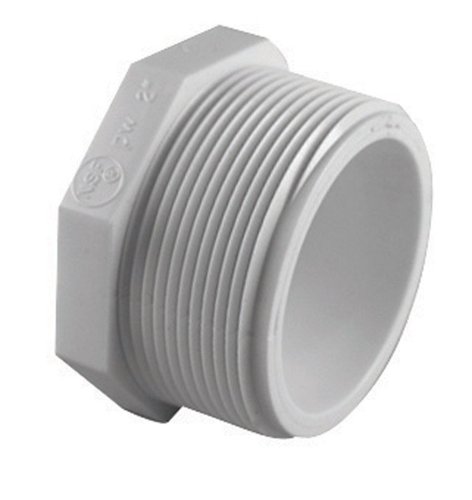 Charlotte Pipe Schedule 40 3/4 in. MPT PVC Plug 1 pk