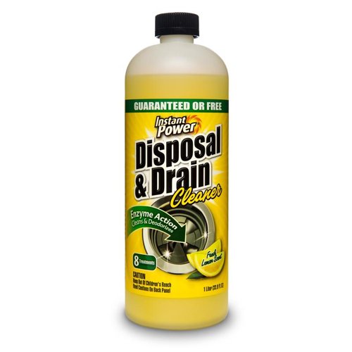 Instant Power Liquid Garbage Disposal & Drain Cleaner 1 L