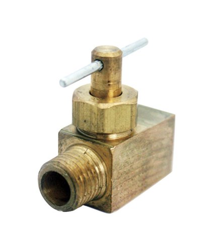 JMF Company 1/4 in. 1/4 in. Brass Needle Valve