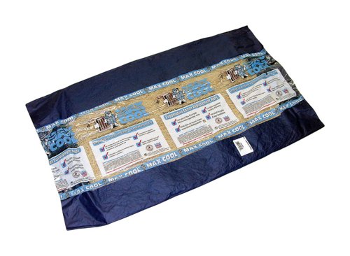 Dial 33 in. H X 36 in. W Blue Long Strand Excelsior Aspen Pad