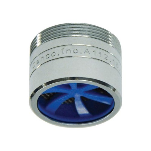 Danco Dual Thread 15/16 in.- 27M x 55/64 in.-27F Chrome Aerator Adapter