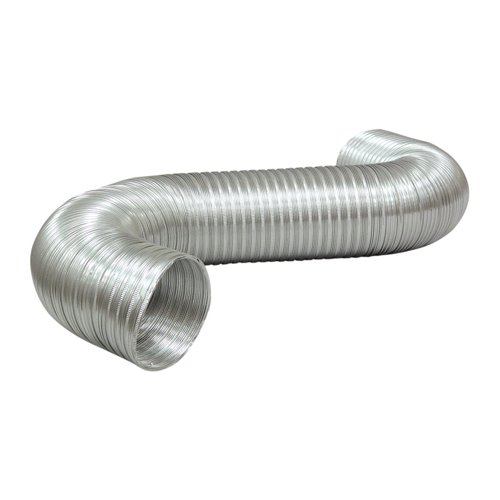 Deflect-O Jordan 19 in. L X 7 in. D Black/Silver Aluminum Dryer and Vent Hose