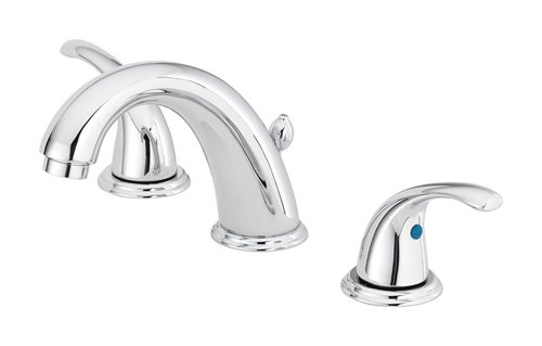 OakBrook Chrome Coastal Widespread Bathroom Sink Faucet 8 in.