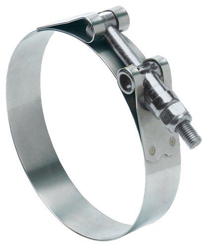 Ideal Tridon 1-5/8 in. 1-7/8 in. 163 Silver Hose Clamp With Tongue Bridge Stainless Steel Band T-Bol