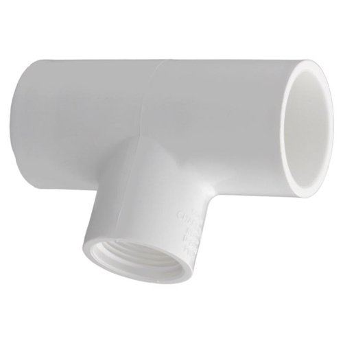 Charlotte Pipe Schedule 40 1 in. Slip X 3/4 in. D Slip PVC Reducing Tee 1 pk