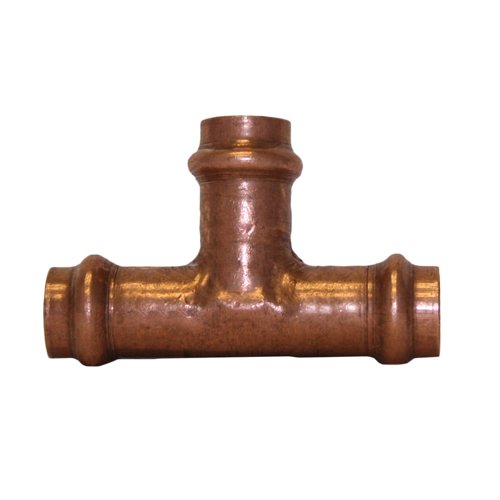 NIBCO 1 in. CTS X 1 in. D CTS/Press Copper Tee 1 pk