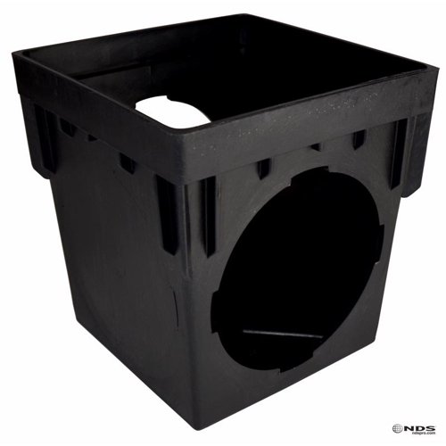 NDS 9.5 in. W X 10 in. D Square Catch Basin