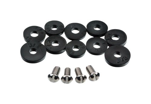 Danco 0.19 in. D Rubber Faucet Washer Flat 14 pk
