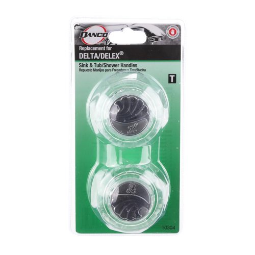 Danco For Delta Delex Clear Bathroom, Tub and Shower Faucet Handles