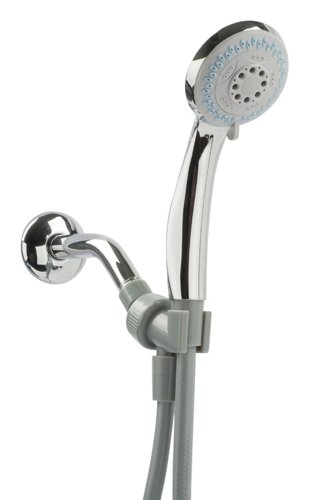 OakBrook Chrome PVC 3 settings Handheld Showerhead 1.8 gpm