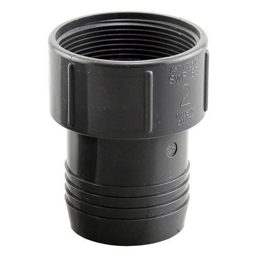 Boshart Industries 2 in. Insert in. X 2 in. D FPT Polypropylene 2-1/2 in. Female Adapter 1 pk