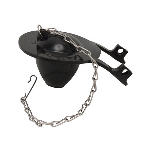 Plumb Pak Flush Valve Flapper Black Rubber For Universal
