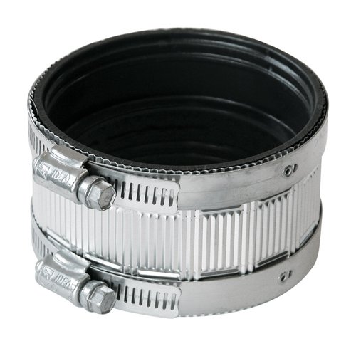 Fernco Schedule 40 3 in. 3 in. D PVC No Hub Coupling 1 pk