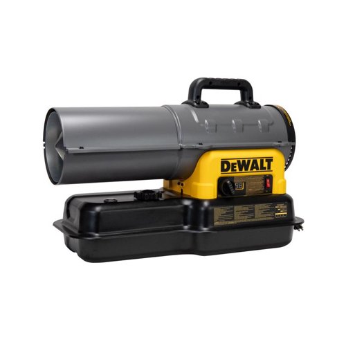 DeWalt 80000 Btu/h 2000 sq ft Forced Air Kerosene Portable Heater