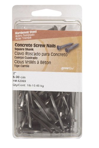 HILLMAN 2 in. Concrete Steel Nail Flat Head 1 lb