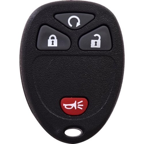 KeyStart GM002 Self Programmable Remote Automotive Replacement Key Remote Only Double For General Mo
