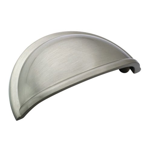 Amerock Cup Pull Revitalize Cabinet Pull Cup 3 in. Satin Nickel 5 pk