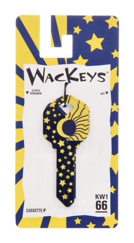 HILLMAN Wackey Sun & Moon House/Office Universal Key Blank KW1 Single
