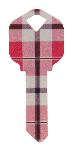 HILLMAN Wackey Plaid House/Office Universal Key Blank KW1 Single