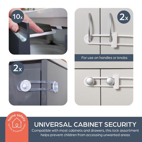 Dreambaby White Plastic Home Safety Basics Kit 46 pk