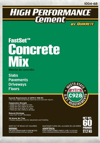 Quikrete FastSet Concrete Mix 60 lb