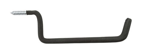 National Hardware 10.88 in. L Black Steel/Vinyl Large Ladder Hook 30 lb. cap. 1 pk