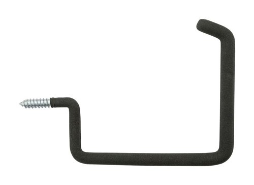 National Hardware 9.38 in. L Vinyl Coated Black Steel Large Storage Hook 50 lb. cap. 1 pk