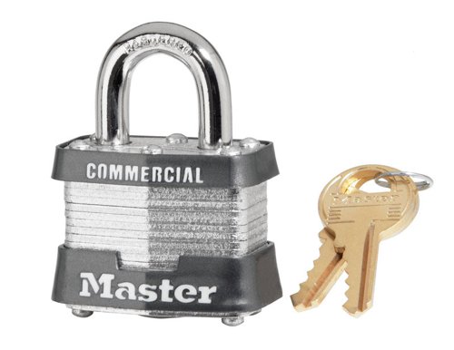 Master Lock 1-5/16 in. H X 1-9/16 in. W X 1-1/2 in. L Steel Double Locking Exterior Padlock