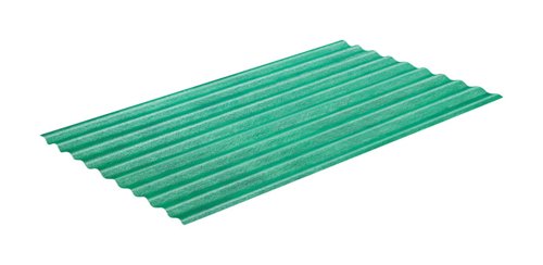 Sequentia Crane Composites 144 in. H X 26 in. W 550 Green Fiberglass Panel