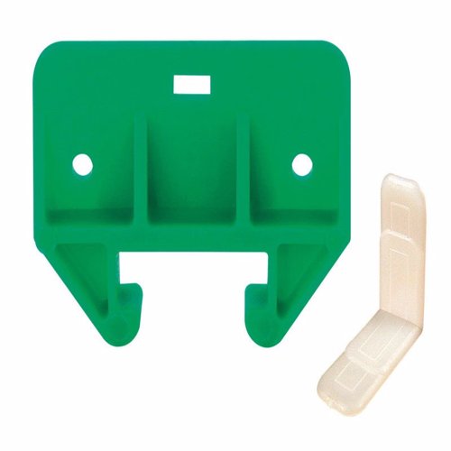 Prime-Line 1-1/8 in. L Plastic Center Guide Drawer Track Guide 1 pk