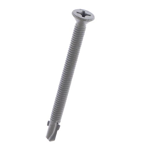 Teks No. 12 in. X 2-3/4 in. L Phillips Flat Head Coarse Construction Screws