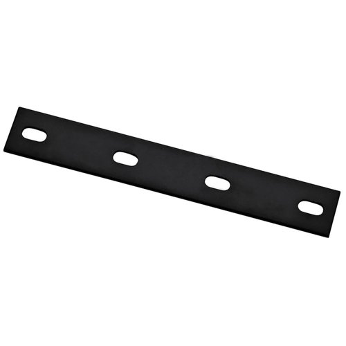 Hampton 1/8 in. H X 1-1/2 in. W X 10 in. L Black Steel Mending Plate
