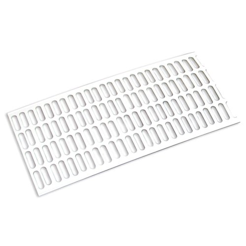 Amerimax 4.5 in. W X 60 in. L White Vinyl Gutter Guard 1 pk