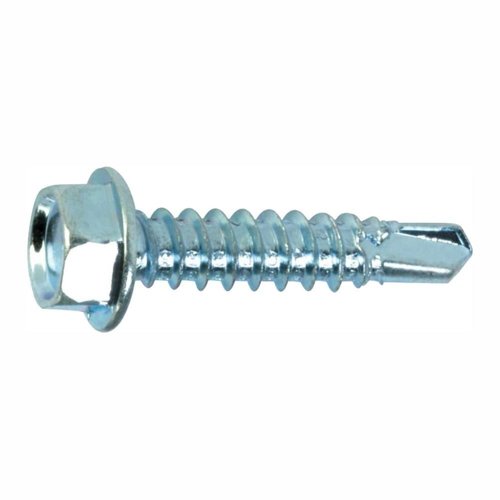 Grip-Rite Pro-Twist No. 10 Sizes X 3/4 in. L Hex Hex Washer Head Sheet Metal Screws