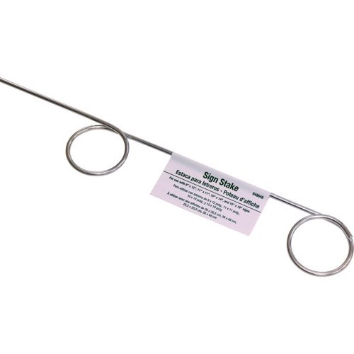 HILLMAN English Pigtail Sign Stake 28 in. H X 1.75 in. W