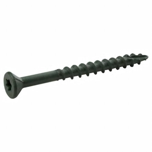 Grip-Rite PrimeGuard Plus 3 in. L Green Star Bugle Head Deck Screws 1 lb 73 pk