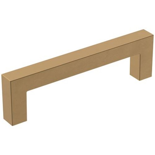 Amerock Monument Contemporary Rectangle Cabinet Pull 3-3/4 in. Champagne Bronze Brown 1 pk