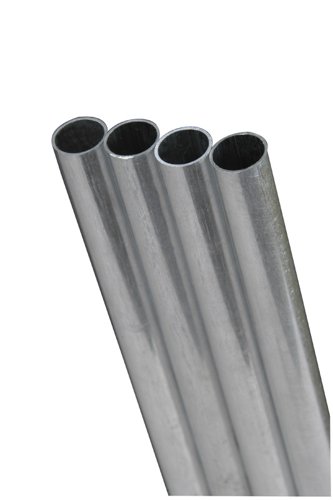 K&S 7/32 in. D X 3 ft. L Round Aluminum Tube