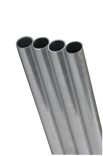 K&S 5/16 in. D X 3 ft. L Round Aluminum Tube